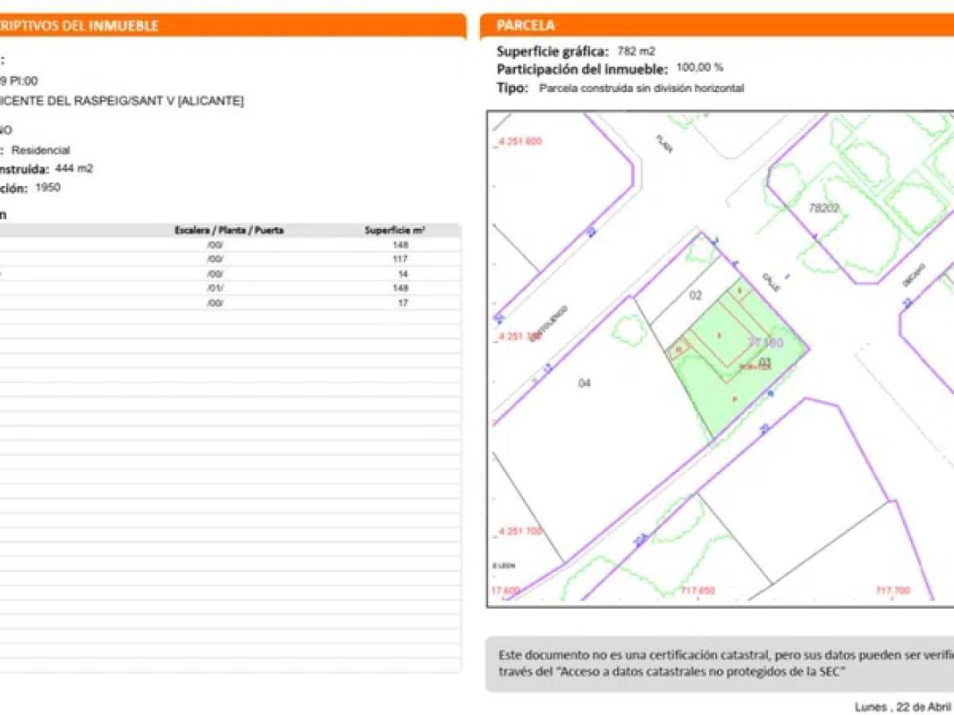 Terreno en venta en San Vicente del Raspeig, Alicante photo 1