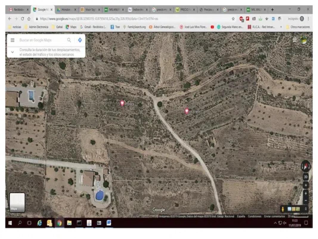 Land for sale in Hondón de las Nieves, Alicante photo 1