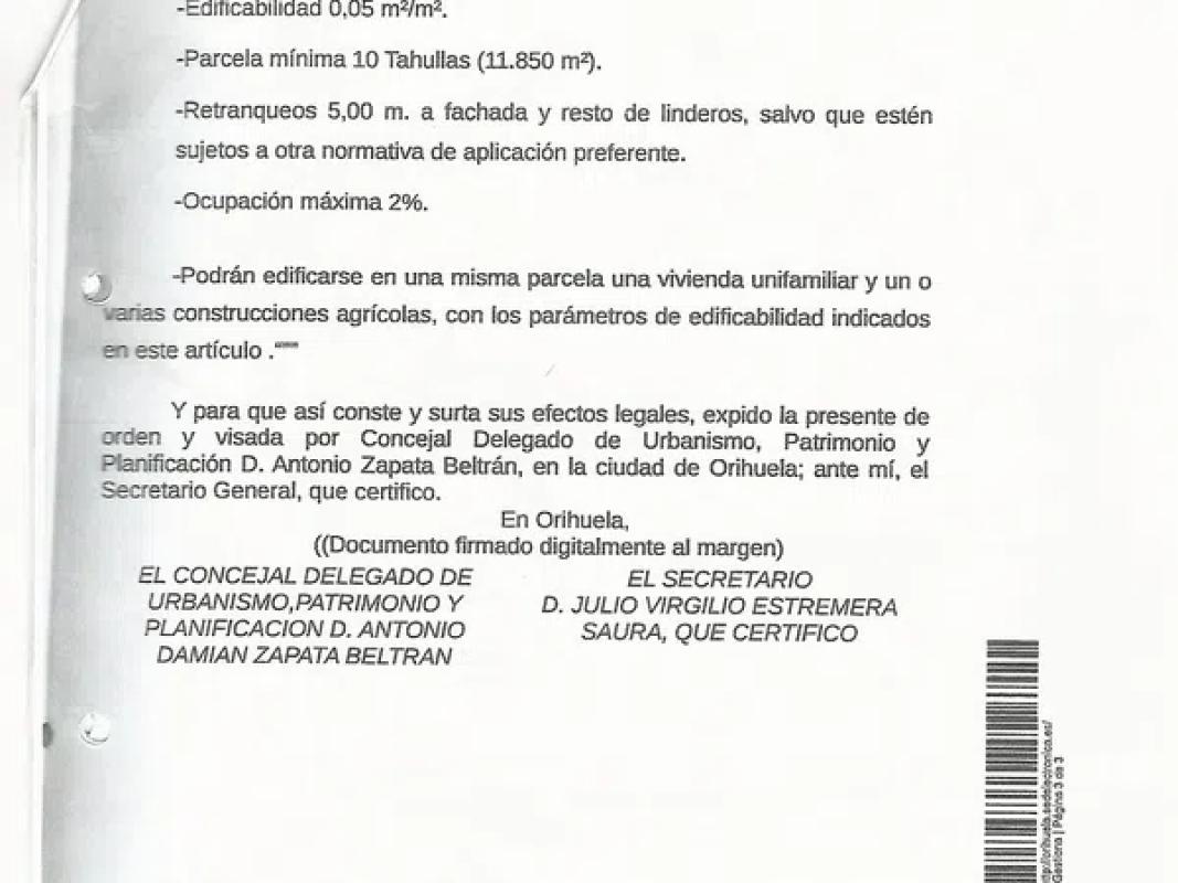 Terreno en venta en Orihuela, Alicante photo 5