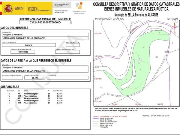 Terreno en umbria del bosquet s/n Póligono 3 Parcela 57 photo