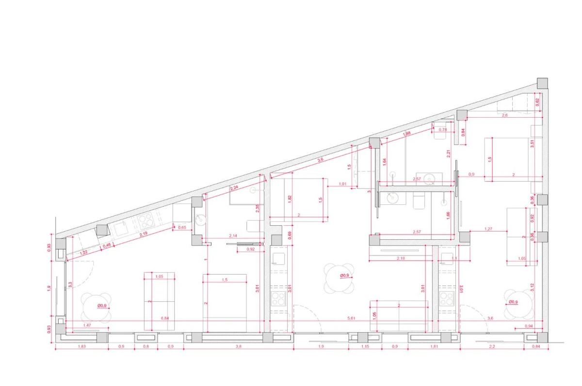 Venta de estudio en Centro Urbano, Denia plan 3