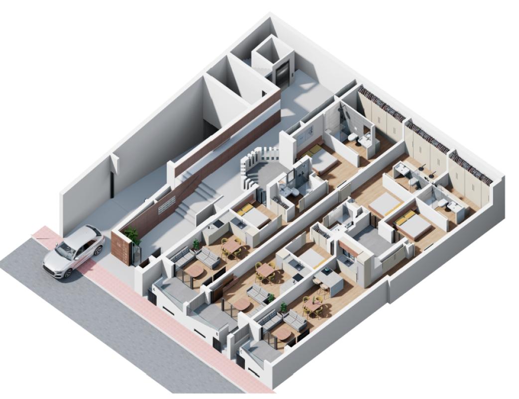 Obra nueva Edificio Sonata en Torrevieja (Revista) plan 1