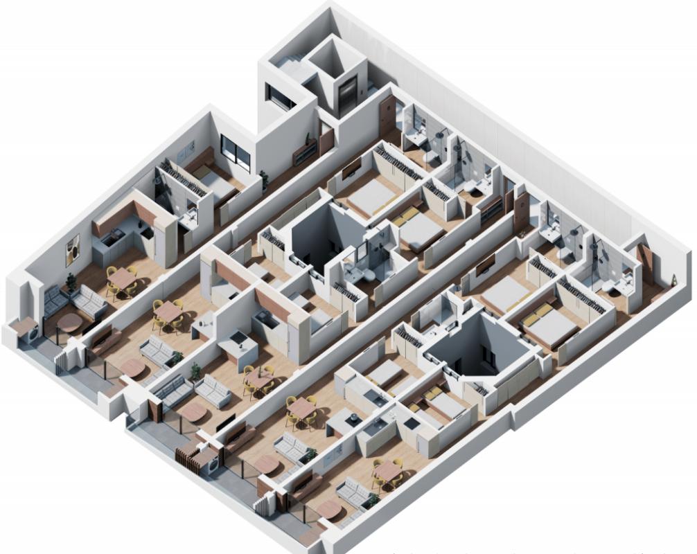 Obra nueva Edificio Sonata en Torrevieja (Revista) plan 2