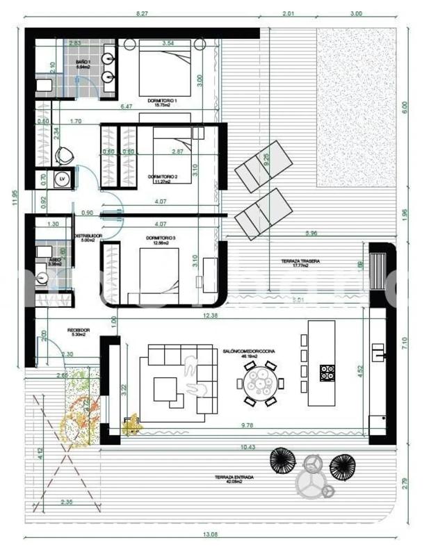 Недвижимость на продажу и в аренду в Испании plan 1