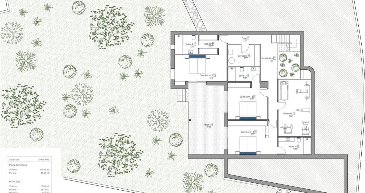 Venta de chalet independiente en Avenida de les Garcies, 11, Benissa
 plan 1