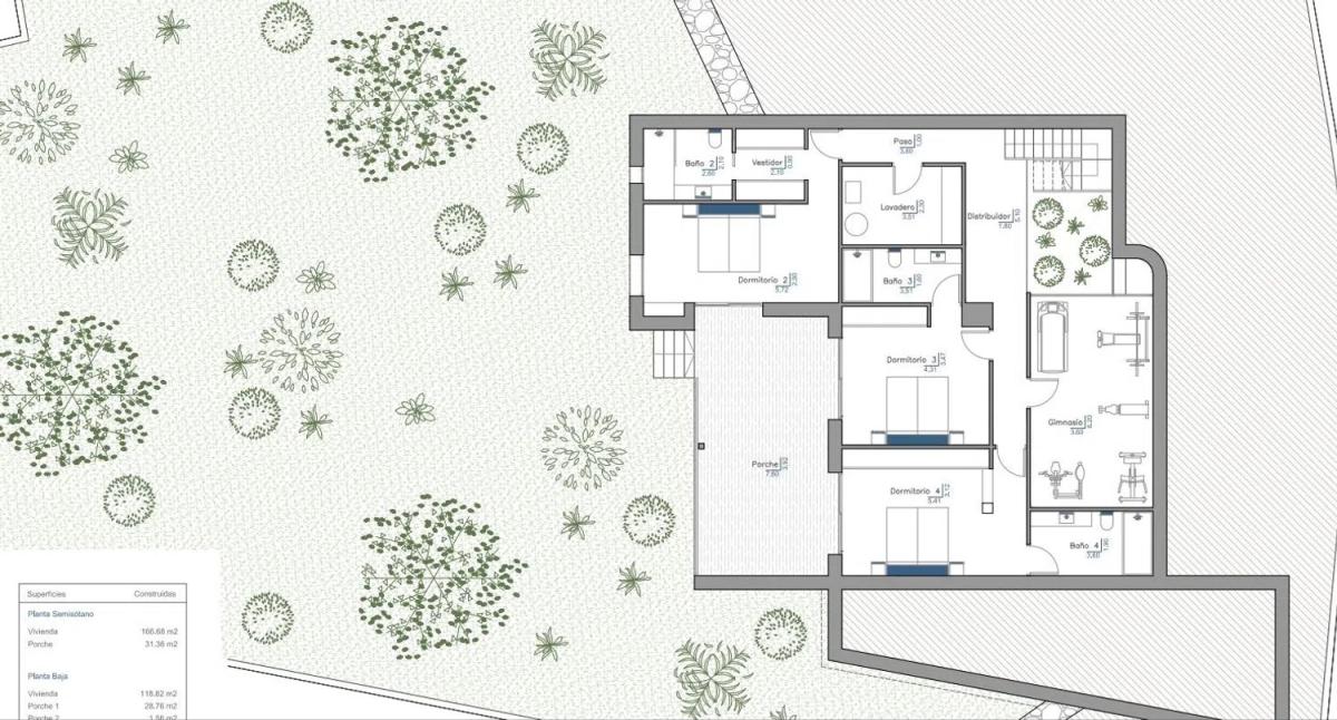 Venta de chalet independiente en Avenida de les Garcies, 11, Benissa
 plan 2