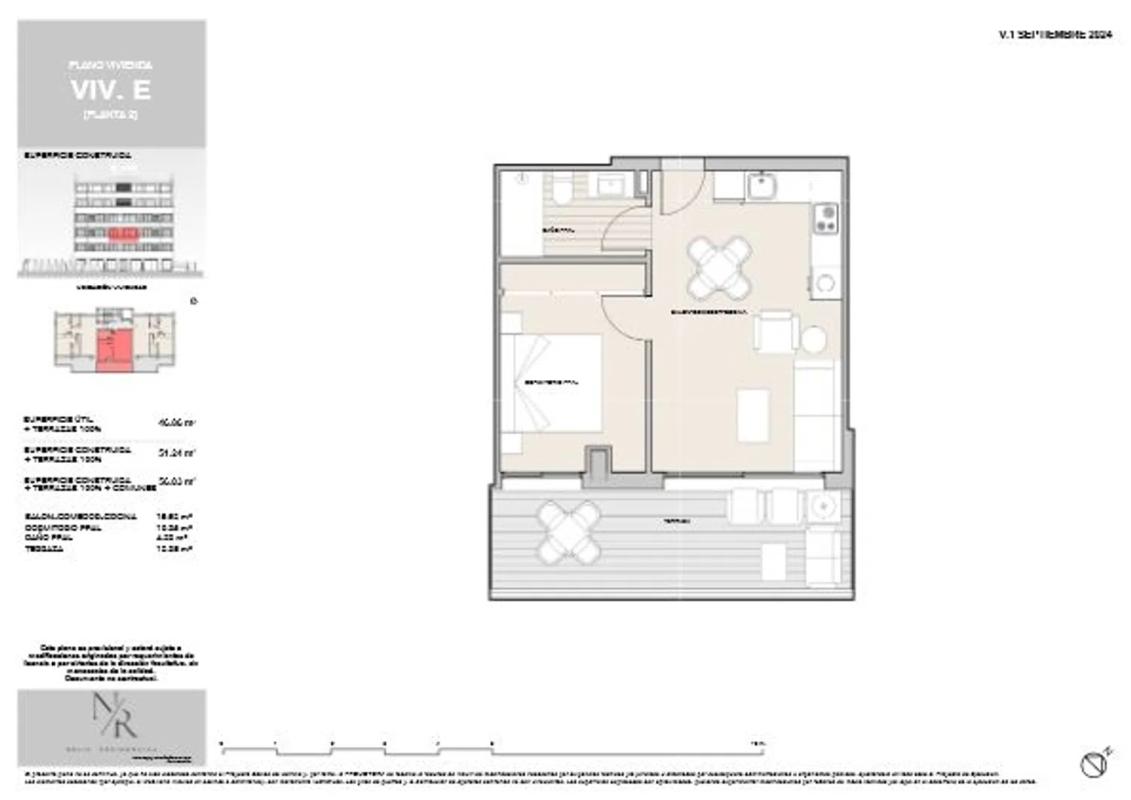 Obra nueva NELIA RESIDENCIAL en Alicante / Alacant (Revista) plan 6
