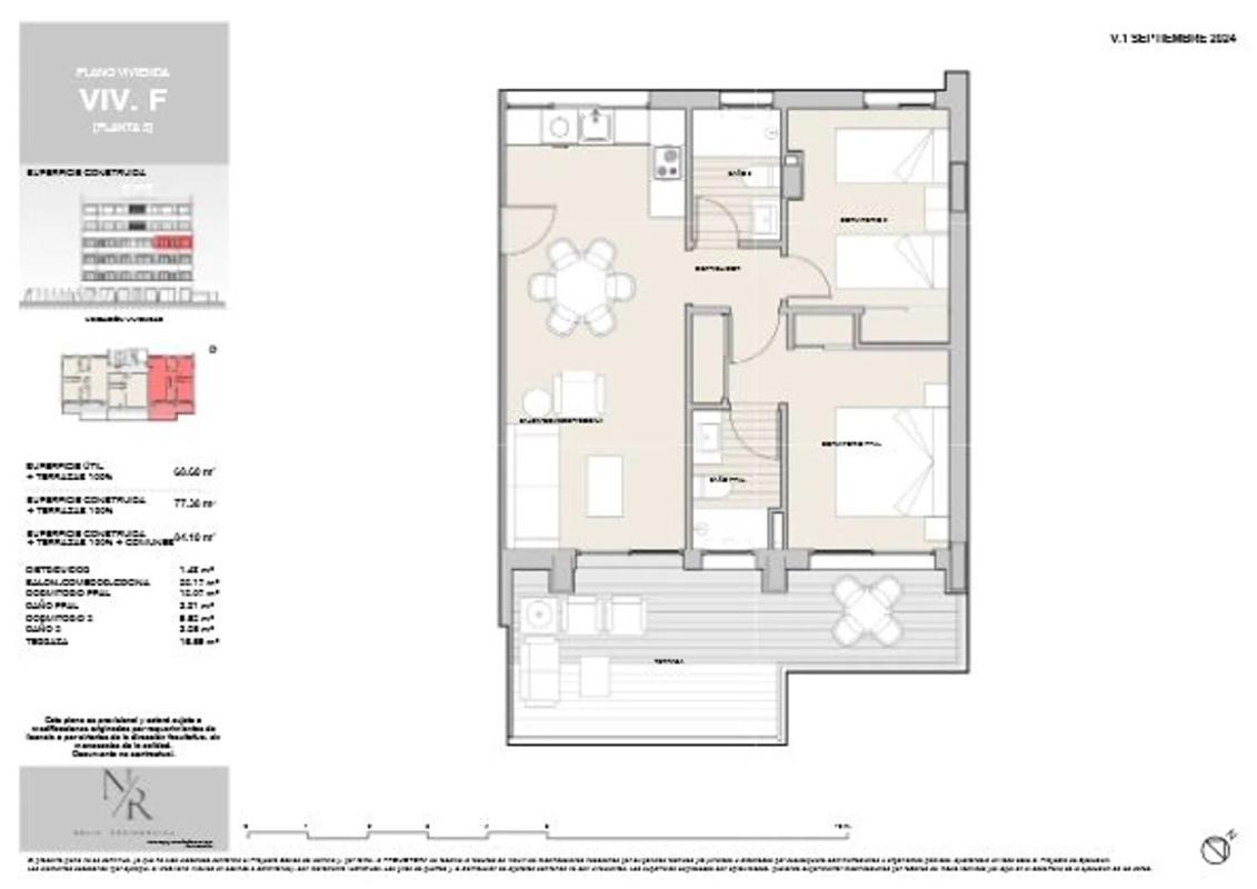 Obra nueva NELIA RESIDENCIAL en Alicante / Alacant (Revista) plan 8
