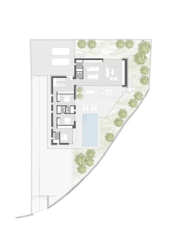 Obra nueva VILLA KBL3 en Moraira (Revista) plan 1