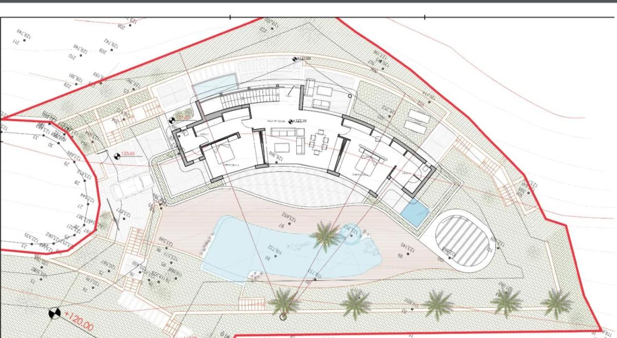Obra nueva Villa de Lujo a la venta con Vista al Mar en Jávea/Xàbia (Revista) plan 1