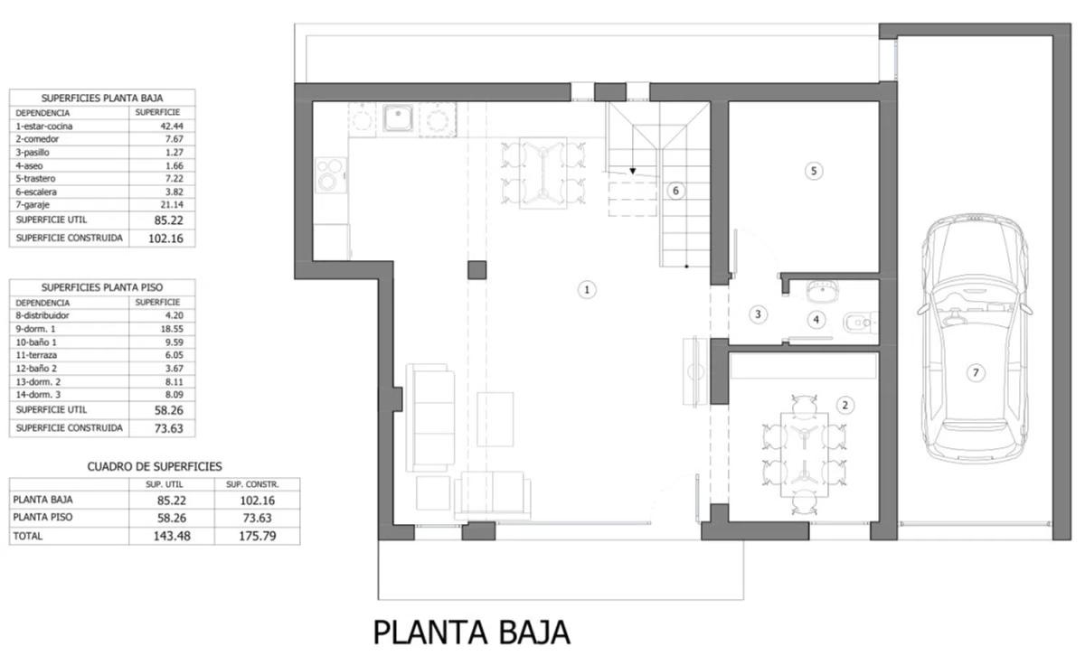 Новостройка Open Sea Villa в Эль Кампельо plan 1