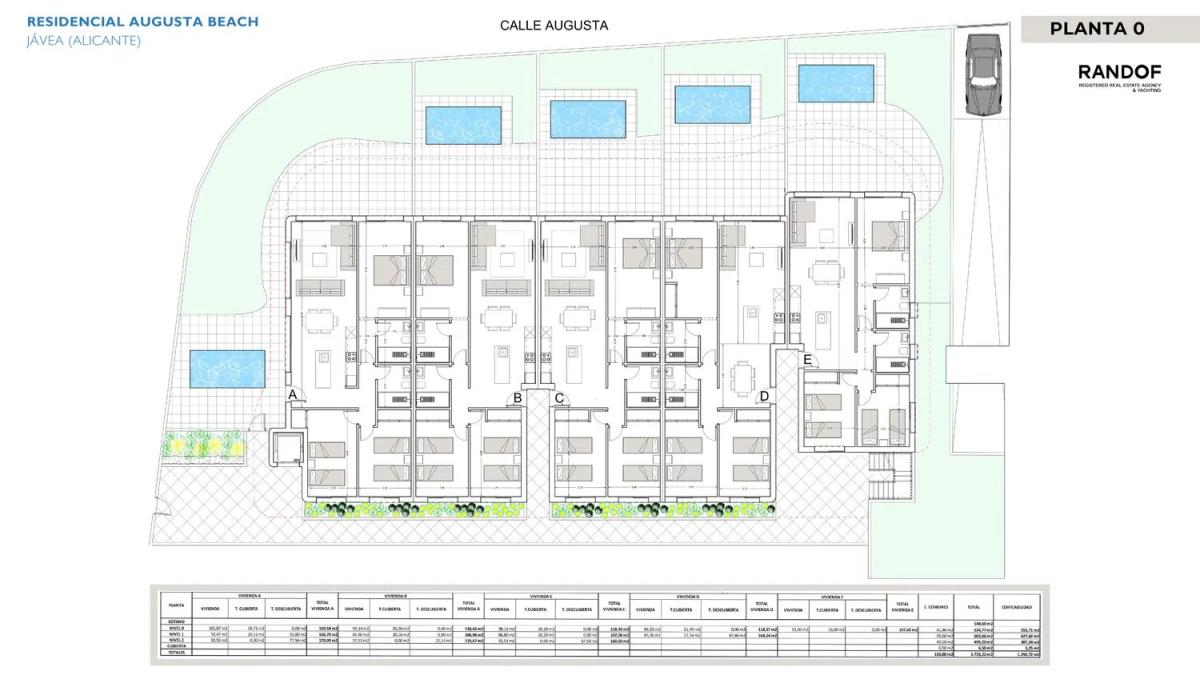 New construction Augusta Beach in Jávea/Xàbia plan 3