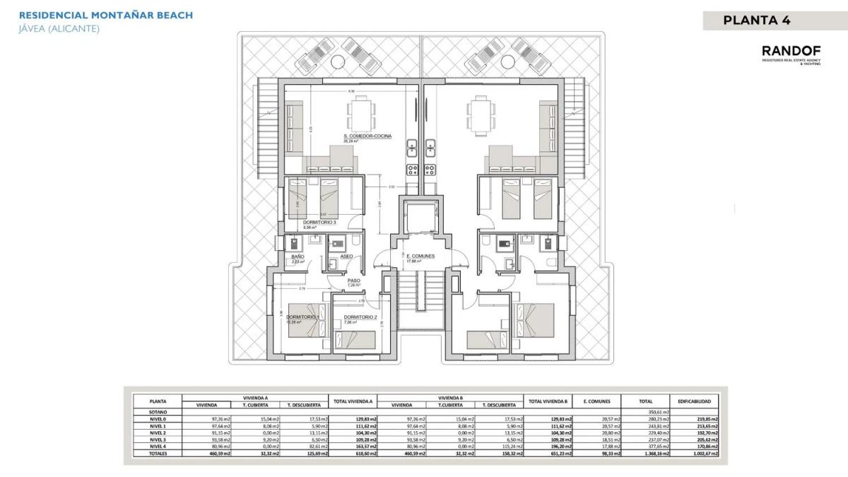 Obra nueva Montañar Beach en Jávea/Xàbia (Revista) plan 6
