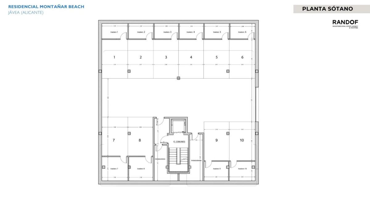 Obra nueva Montañar Beach en Jávea/Xàbia (Revista) plan 7