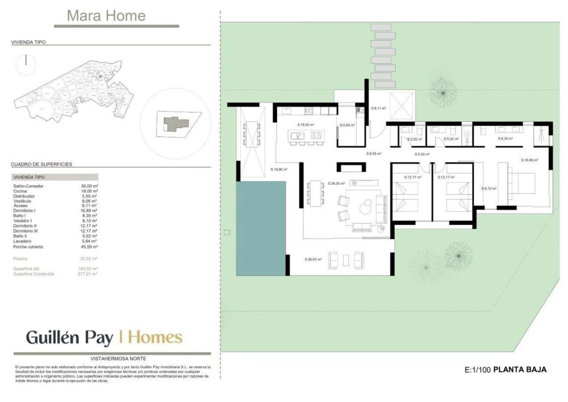 Obra nueva Mara Home en Alicante / Alacant (Revista) plan 1