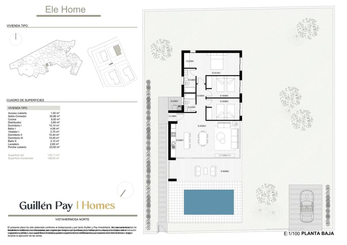 Obra nueva Ele Home en Alicante / Alacant (Revista) plan 1
