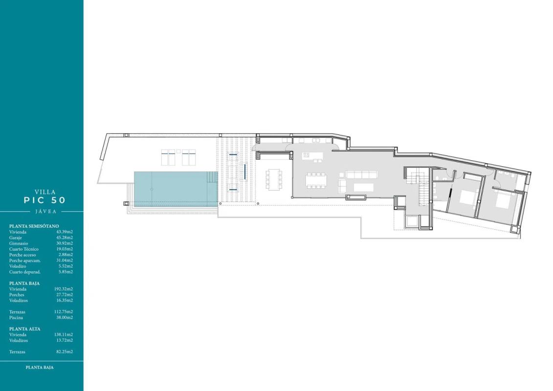 Obra nueva Pic 50 en Jávea/Xàbia (Revista) plan 4