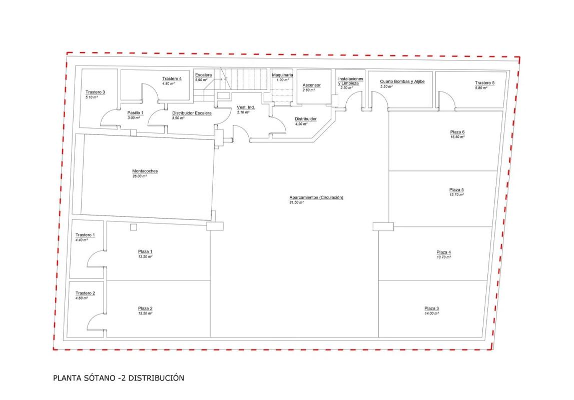 New construction 11 VIVIENDAS EN ALAMEDA PRINCIPAL in Málaga plan 1