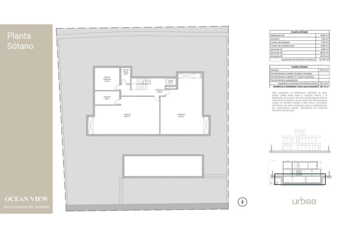 New construction OCEAN VIEW - VILLA COLINAS DEL LIMONAR in Málaga plan 1
