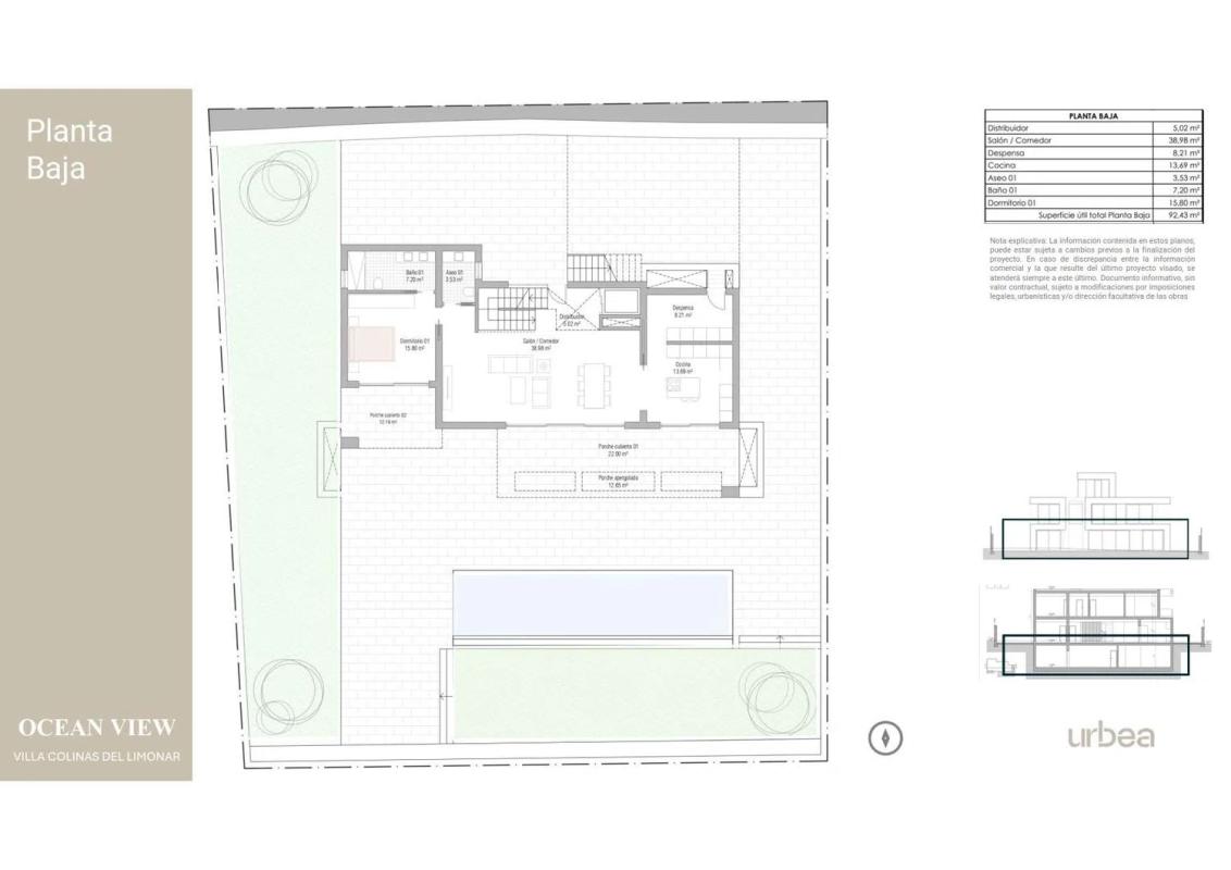 New construction OCEAN VIEW - VILLA COLINAS DEL LIMONAR in Málaga plan 2