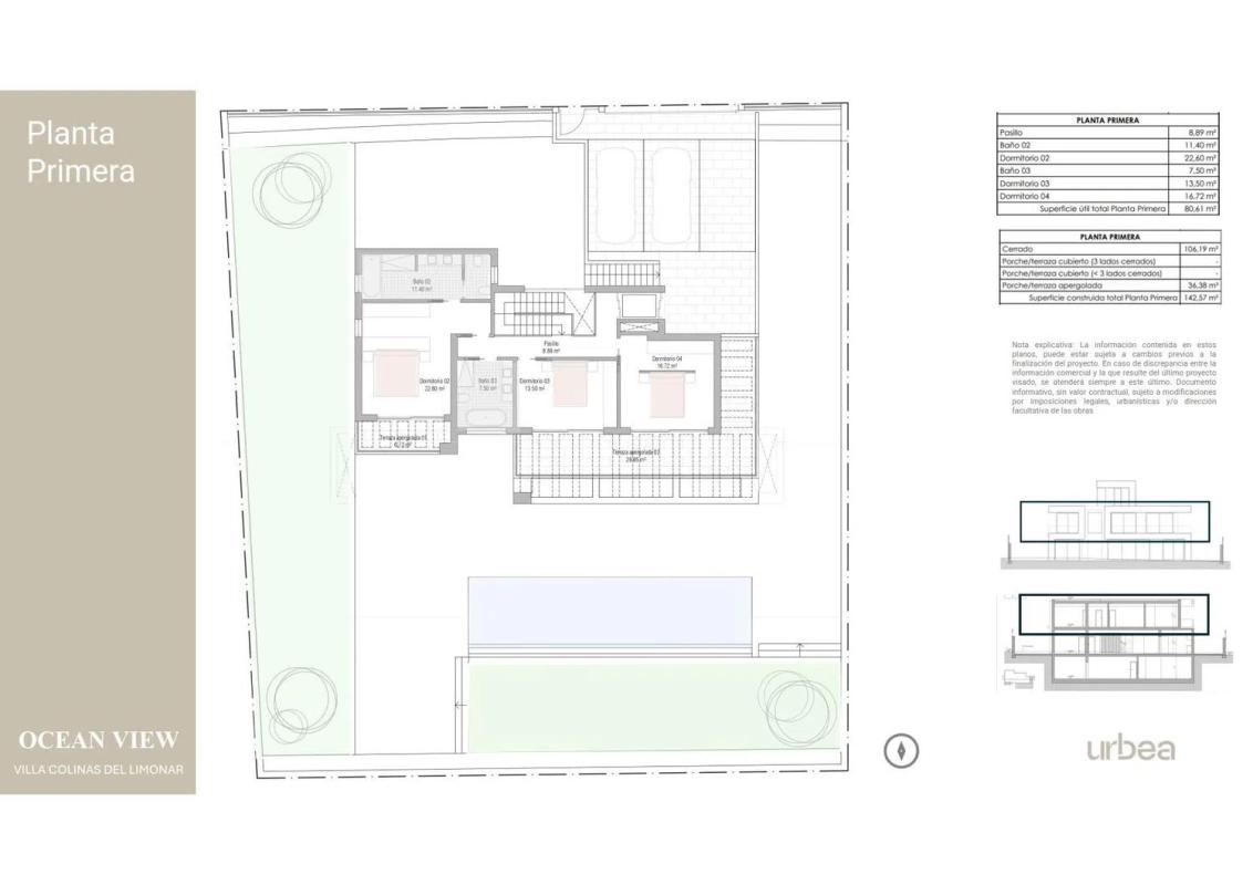 New construction OCEAN VIEW - VILLA COLINAS DEL LIMONAR in Málaga plan 3