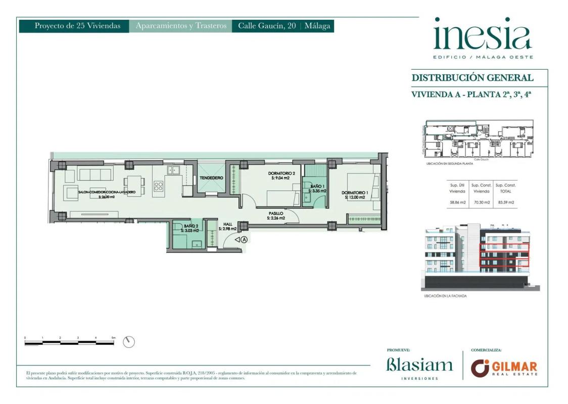 New construction INESIA in Málaga plan 1
