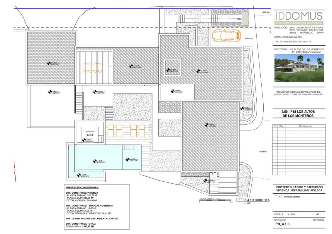 New construction Villa independiente Los Monteros in Marbella plan 1