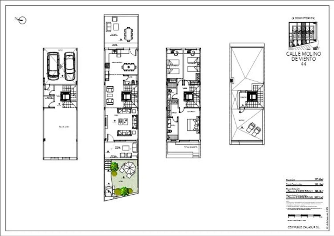 Obra nueva RESIDENCIAL MOLINO DE VIENTO en Mijas (Revista) plan 1