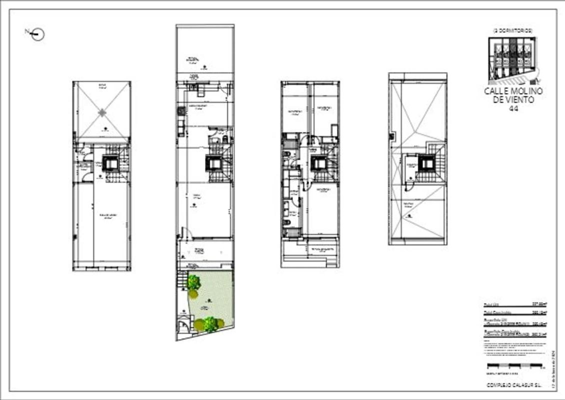 Obra nueva RESIDENCIAL MOLINO DE VIENTO en Mijas (Revista) plan 2