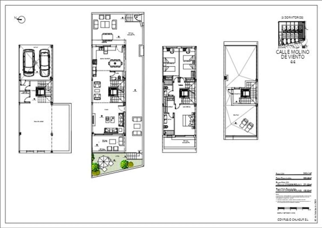 Obra nueva RESIDENCIAL MOLINO DE VIENTO en Mijas (Revista) plan 4