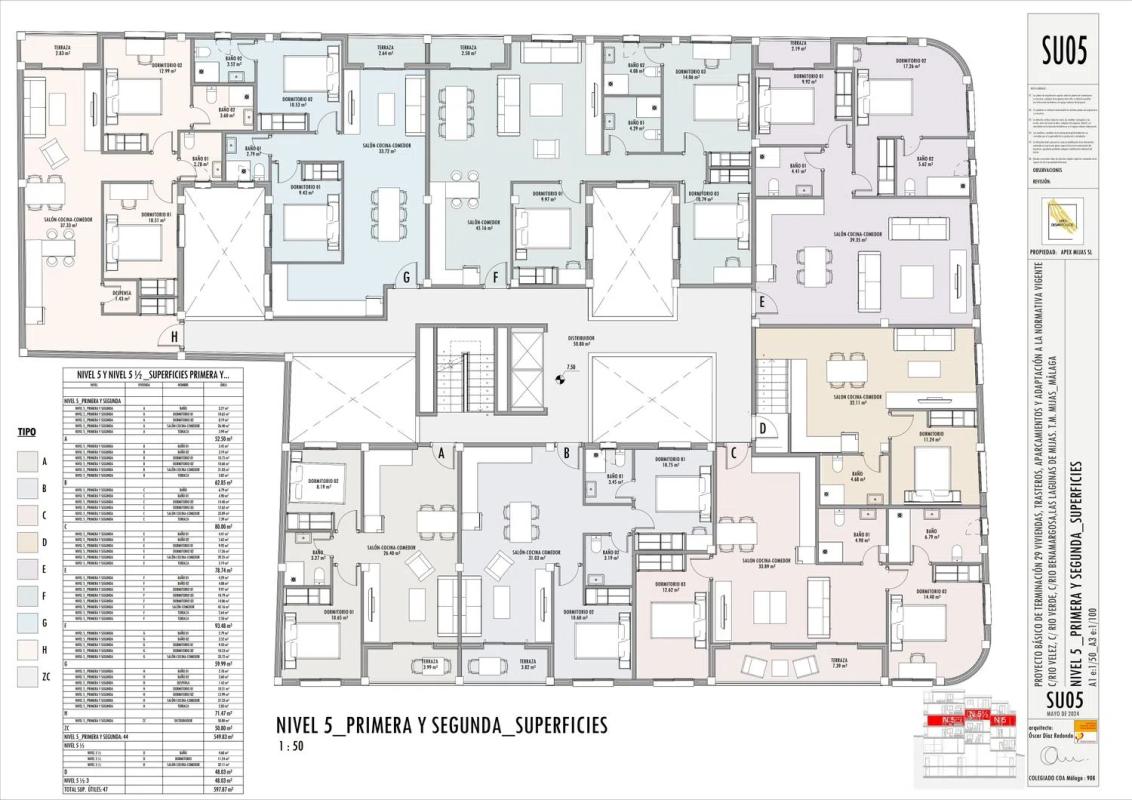 Venta de piso en Calle Río Benamargosa, 20, Mijas
 plan 5