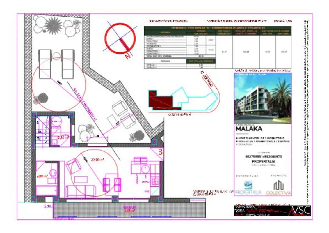 New construction Residencial Malaka in Málaga plan 2