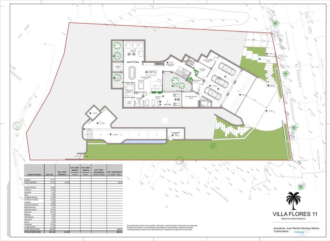 Obra nueva VILLA FLORES EN RANCHO DE SANTA MONICA en Benalmádena (Revista) plan 3