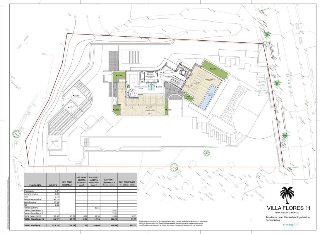 Obra nueva VILLA FLORES EN RANCHO DE SANTA MONICA en Benalmádena (Revista) plan 4