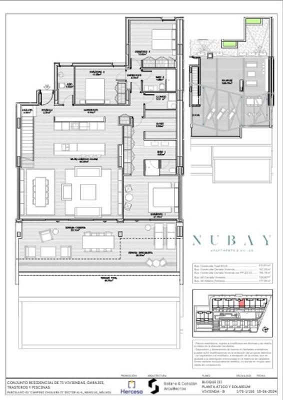 Obra nueva Nubay en Manilva (Revista) plan 1