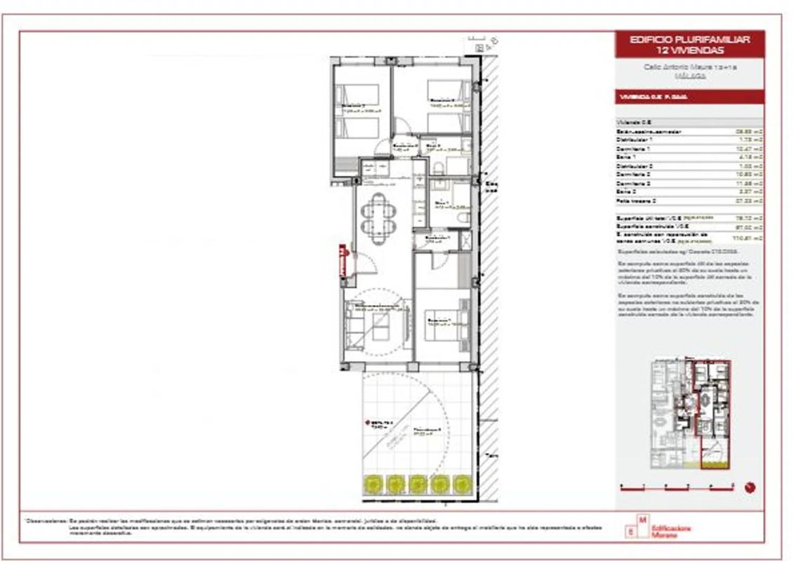Obra nueva HORIZON en Málaga (Revista) plan 3
