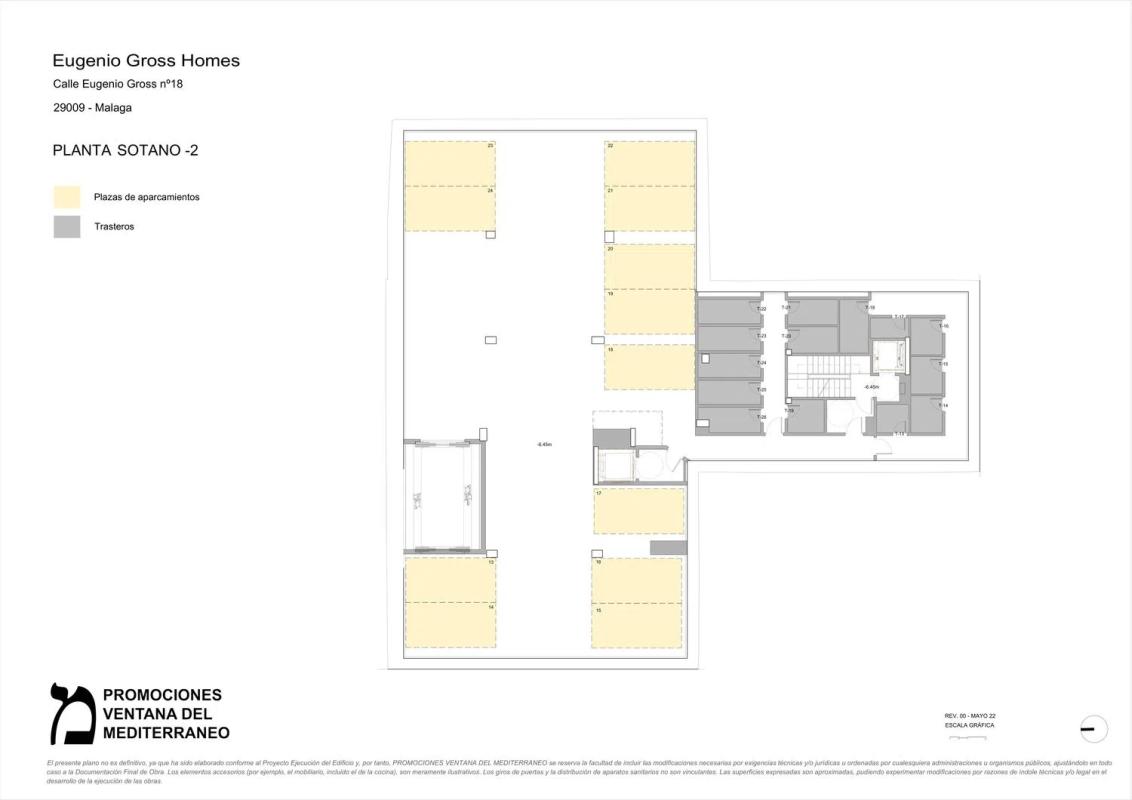 Venta de piso en Calle Eugenio Gross , 18, Málaga
 plan 5