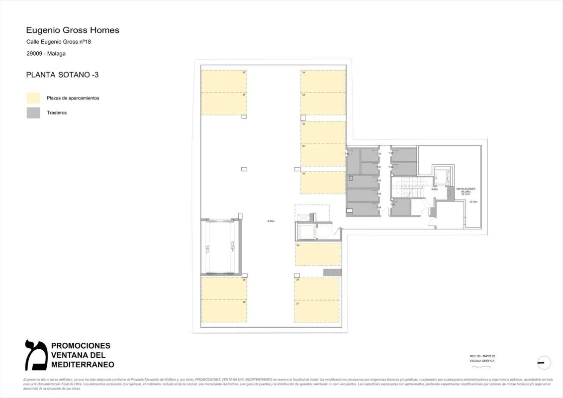 Venta de piso en Calle Eugenio Gross , 18, Málaga
 plan 6