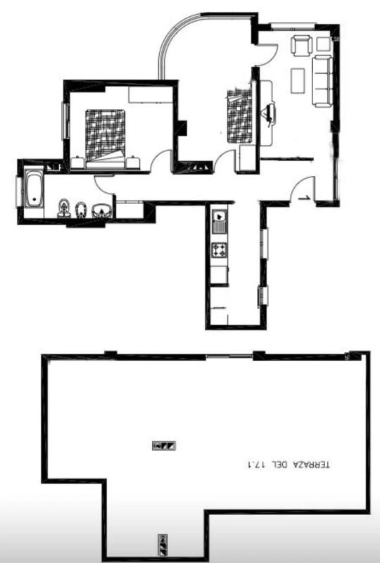 Venta de ático en Pueblo Poniente, Benidorm plan 1