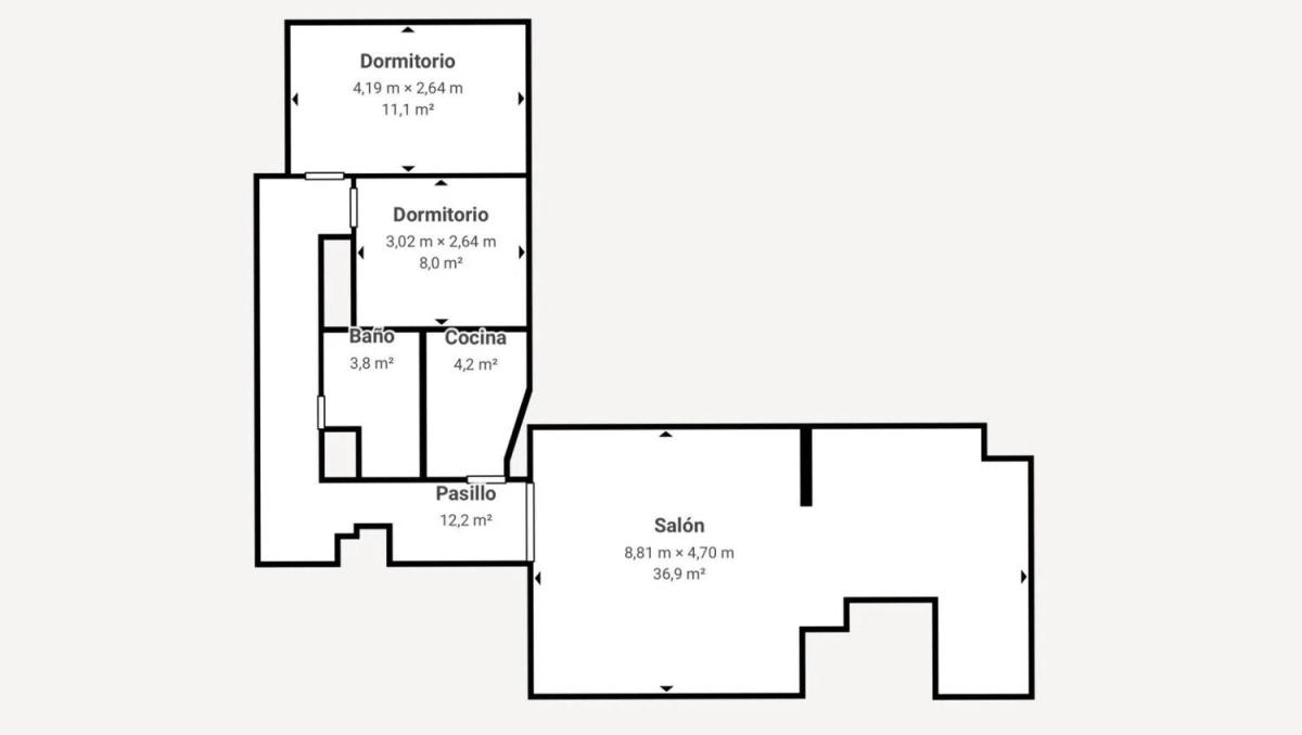 Venta de piso en Playa de Poniente, Benidorm
plan 1
