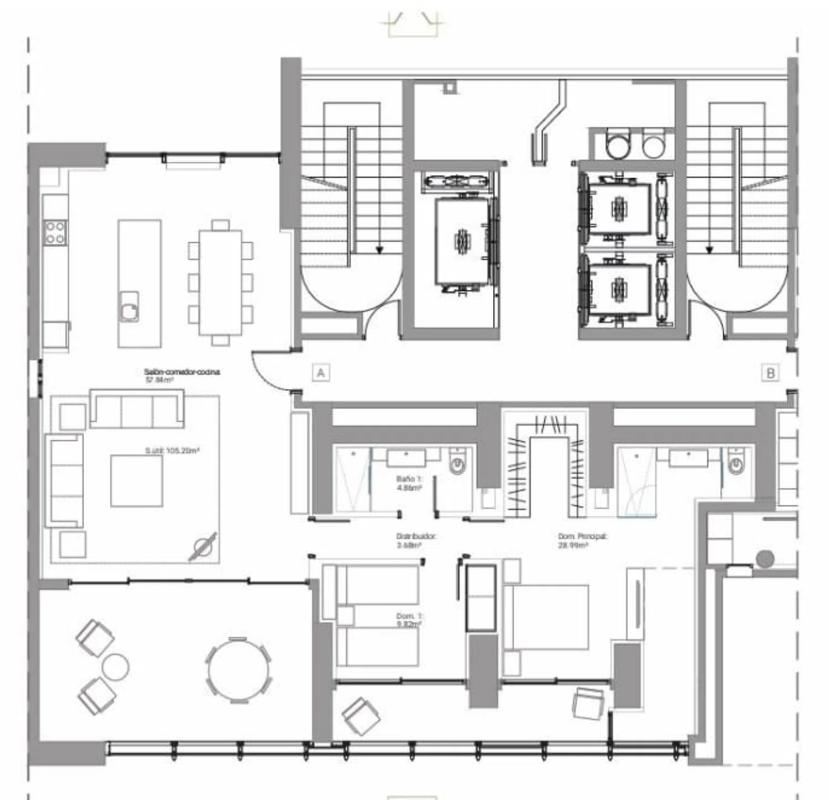 Sprzedaż mieszkania w Playa de Poniente, Benidorm
plan 1