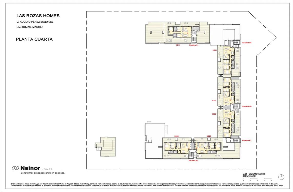 Obra nueva Las Rozas Homes en Las Rozas de Madrid (Revista) plan 5