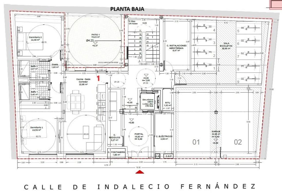 Новостройка Indalecio Fernández 40 в Мадрид plan 1