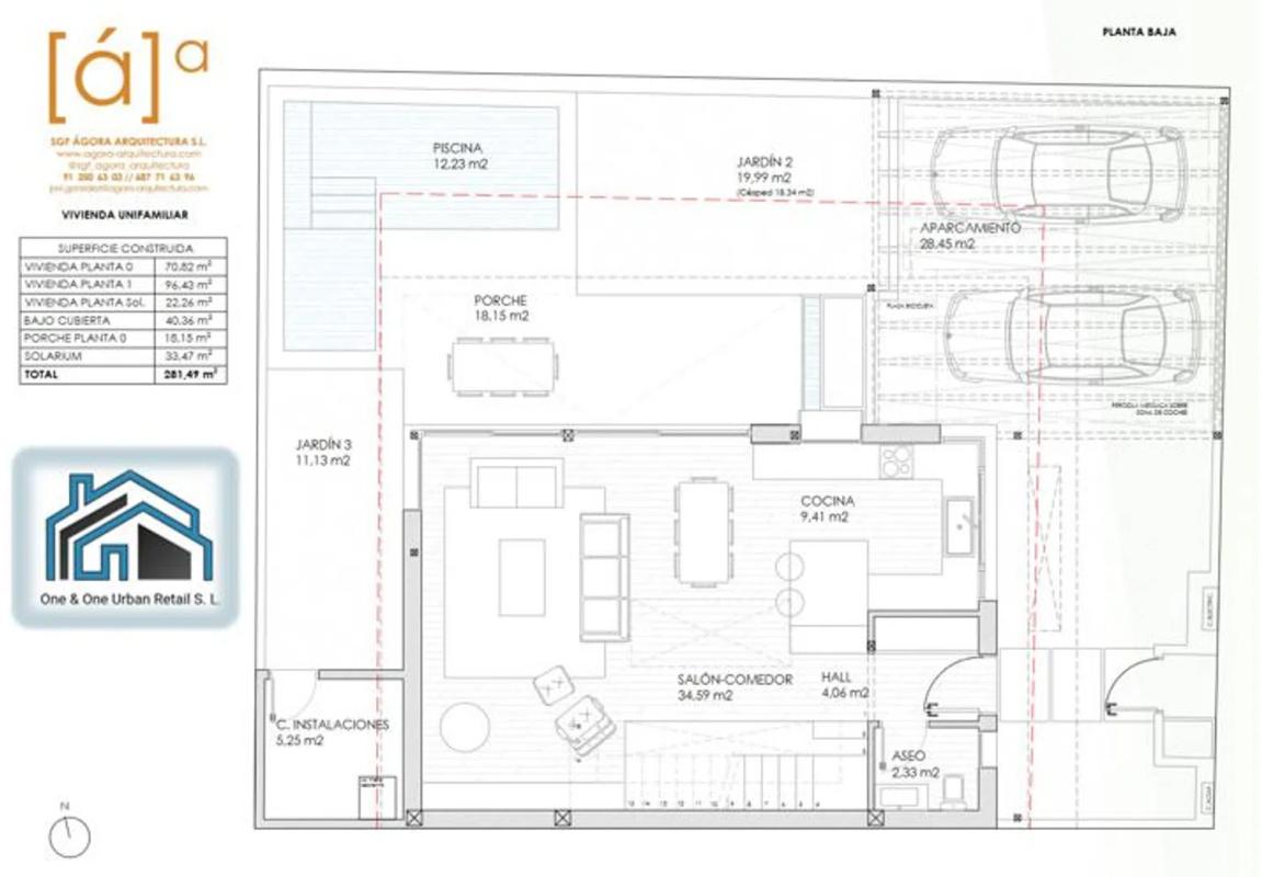 New construction Chalet Independiente in Madrid plan 3