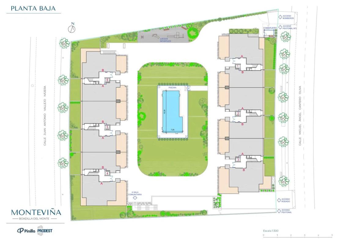 Venta de piso en Calle Miguel Ángel Cantero Oliva, 3, Boadilla del Monte
 plan 1