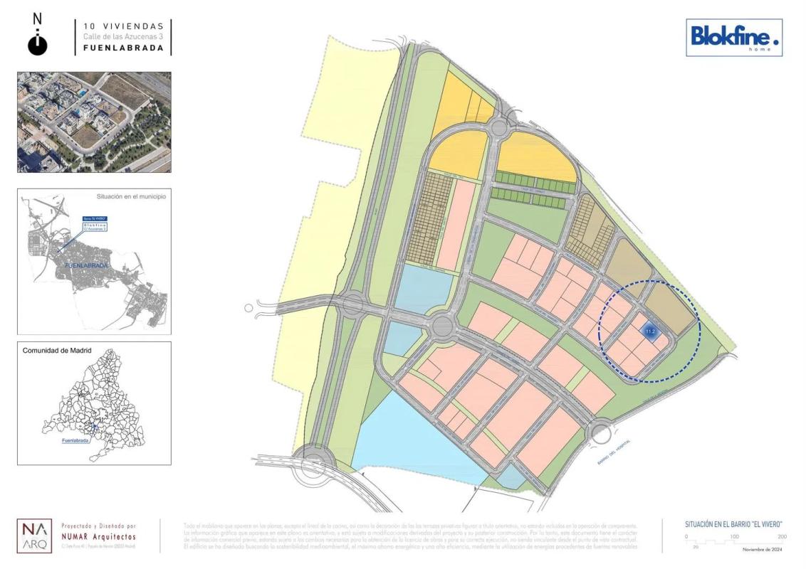 New construction Residencial Marleria II in Fuenlabrada plan 1