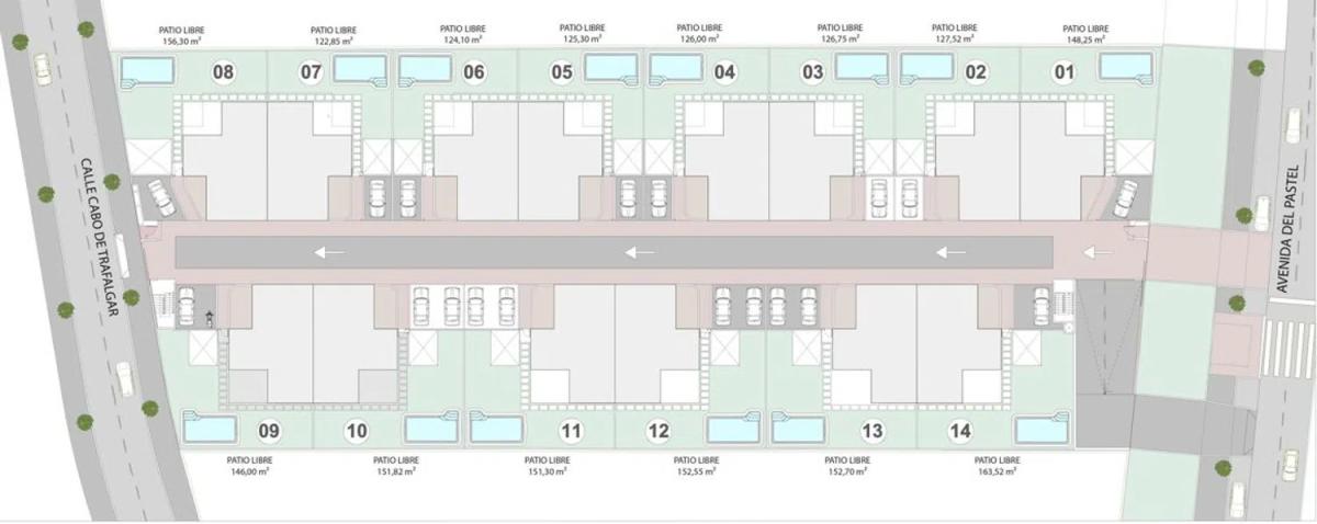 New construction RESIDENCIAL HERMAFER in Boadilla del Monte plan 1
