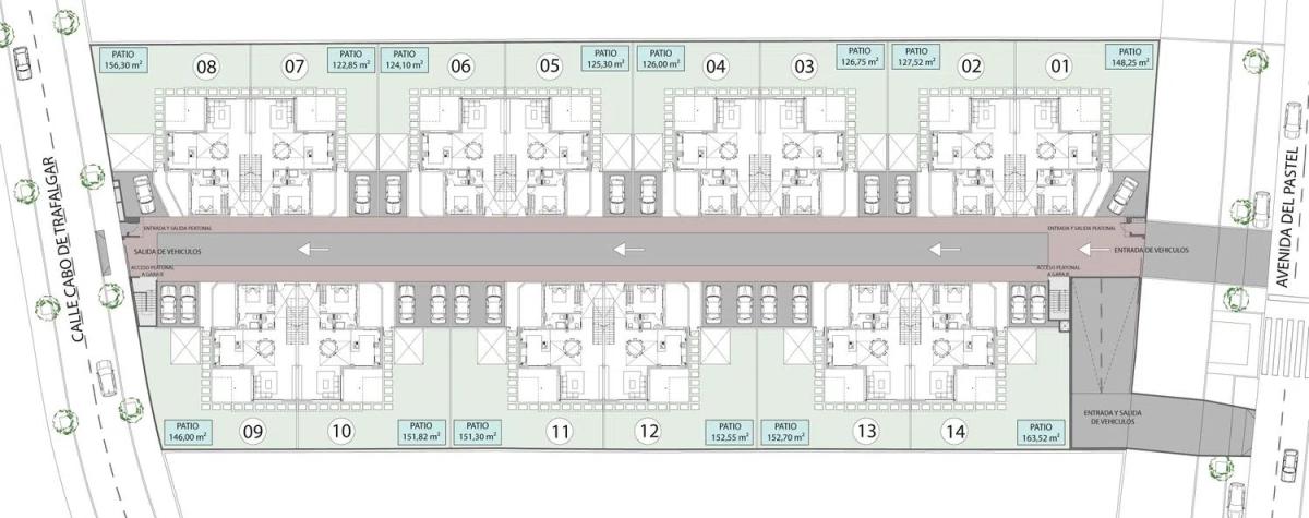 New construction RESIDENCIAL HERMAFER in Boadilla del Monte plan 3