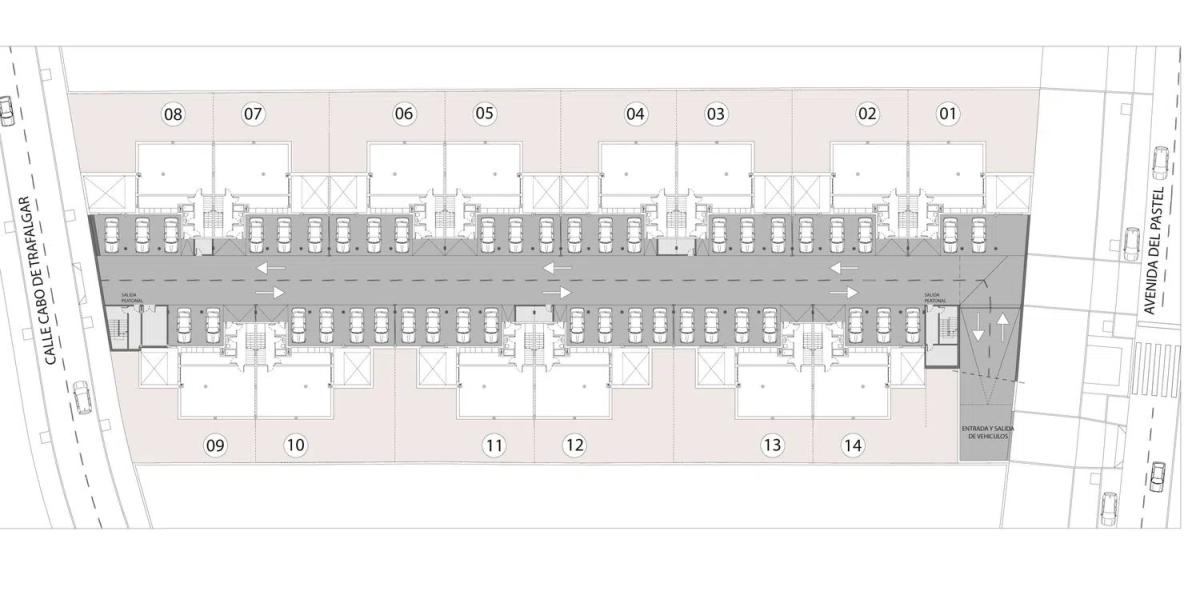 New construction RESIDENCIAL HERMAFER in Boadilla del Monte plan 4