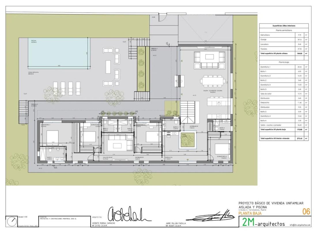 Obra nueva Acebo Hills en Torrelodones (Revista) plan 2